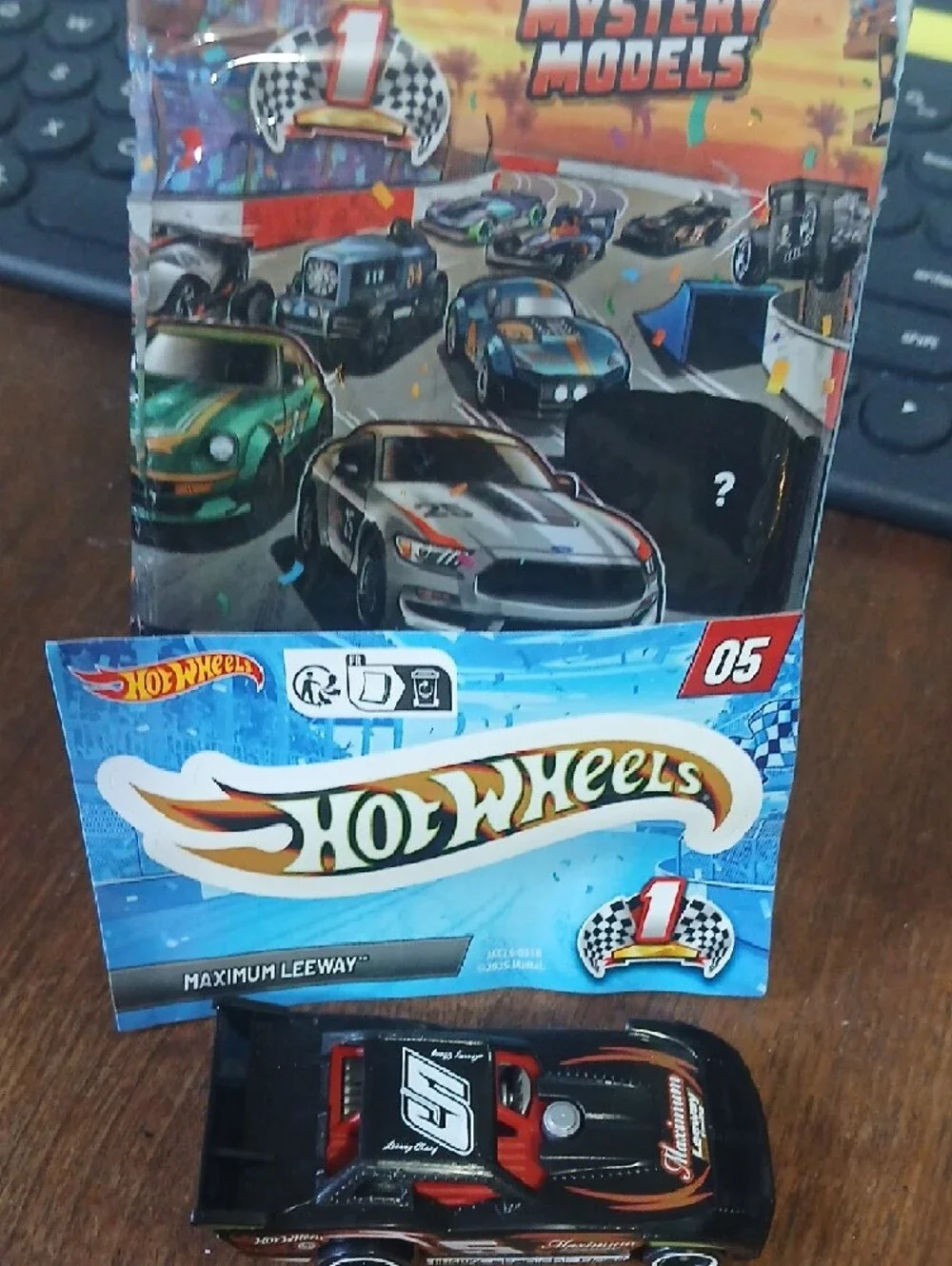 Maximum Leeway- Hot Wheels Black & Red Race Car